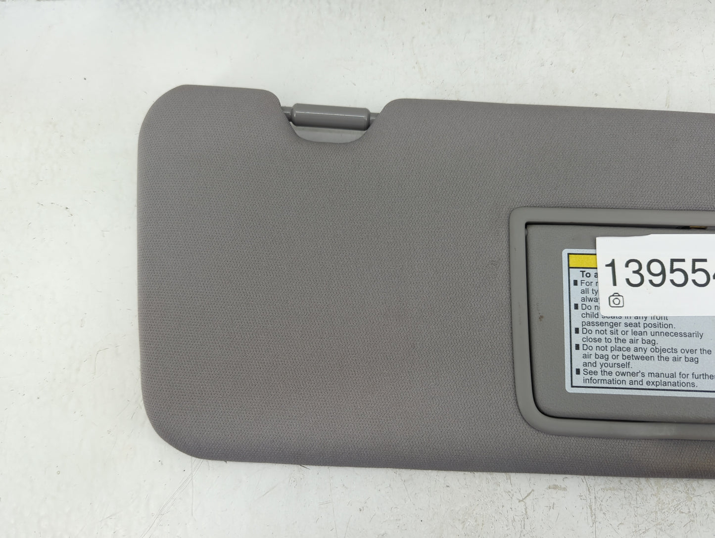 2017-2019 Honda Cr-V Sun Visor Shade Replacement Passenger Right Mirror Fits Fits 2017 2018 2019 OEM Used Auto Parts - Oemus