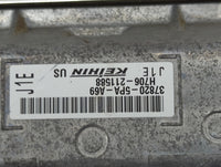 2017-2018 Honda Cr-V PCM Engine Control Computer ECU ECM PCU OEM P/N:37820-5PA-A69 H706-211588 Fits Fits 2017 2018 OEM Used 