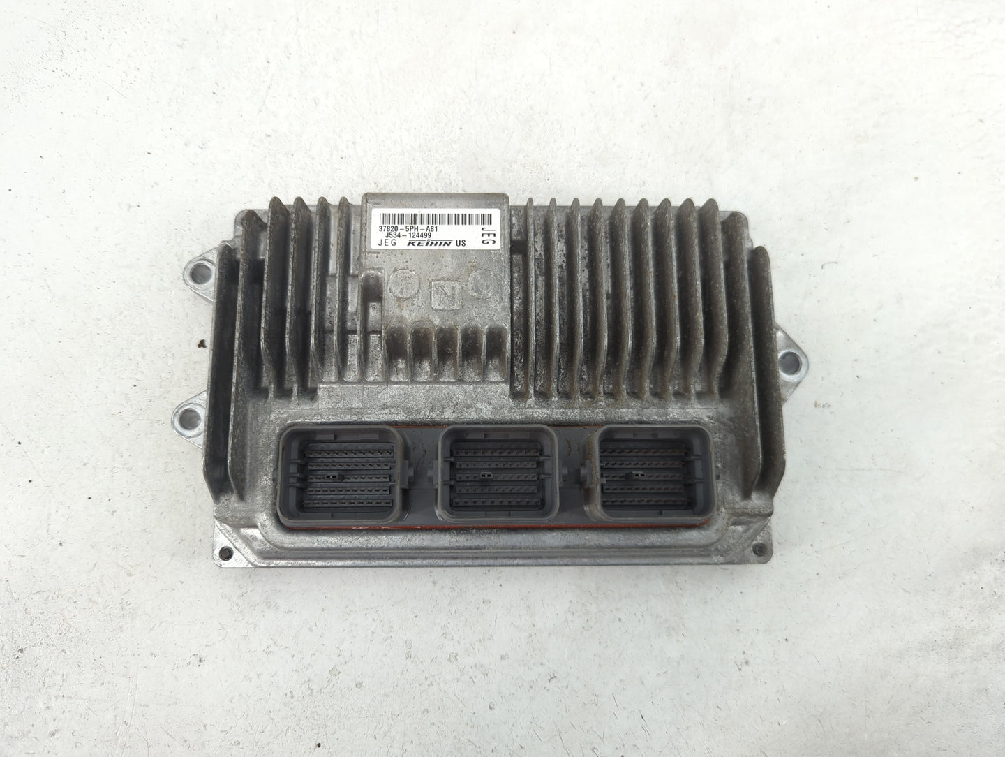 2017-2018 Honda Cr-V PCM Engine Control Computer ECU ECM PCU OEM P/N:37820-5PH-A81 J534-124499 Fits Fits 2017 2018 OEM Used 