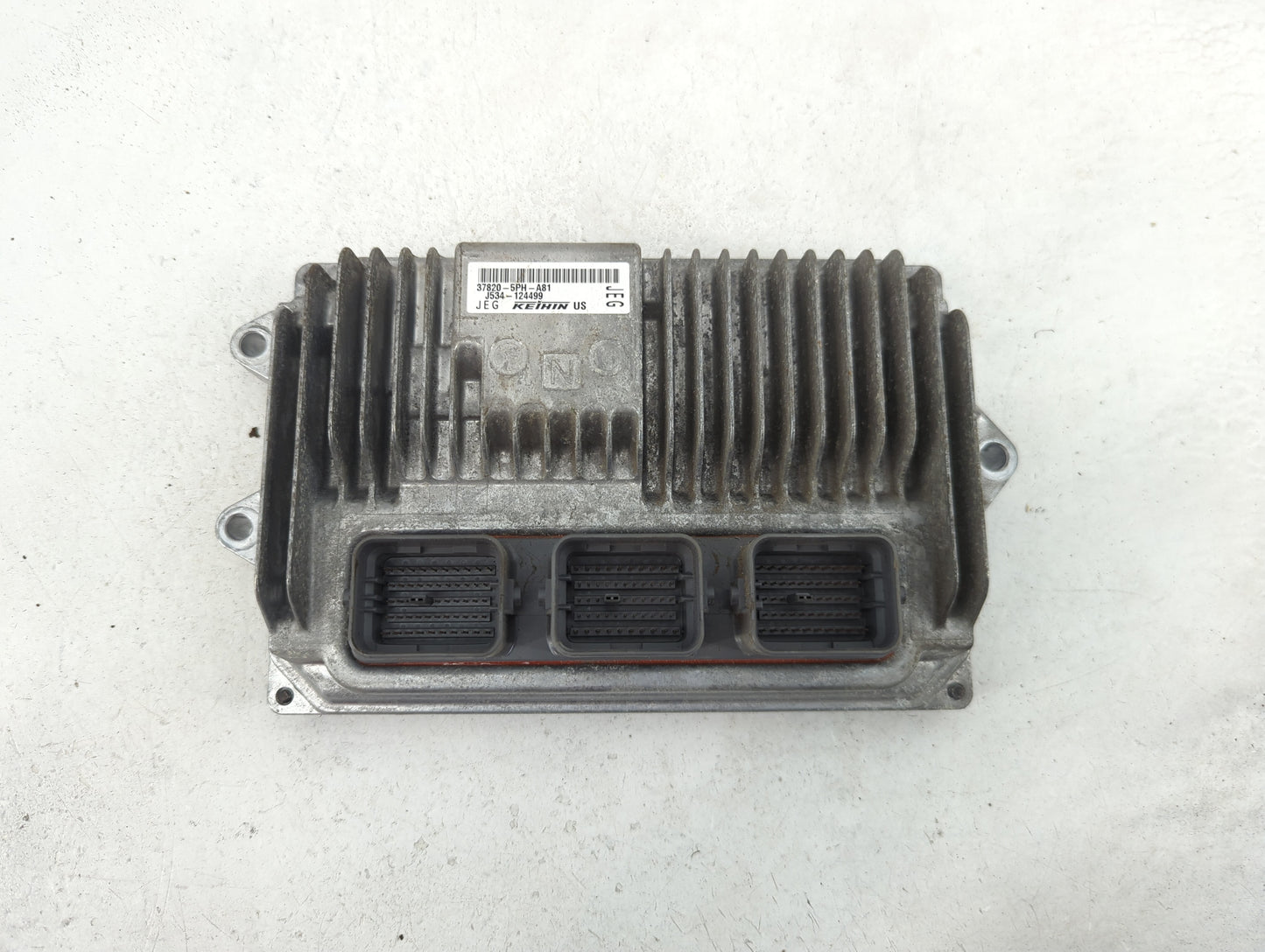 2017-2018 Honda Cr-V PCM Engine Control Computer ECU ECM PCU OEM P/N:37820-5PH-A81 J534-124499 Fits Fits 2017 2018 OEM Used 