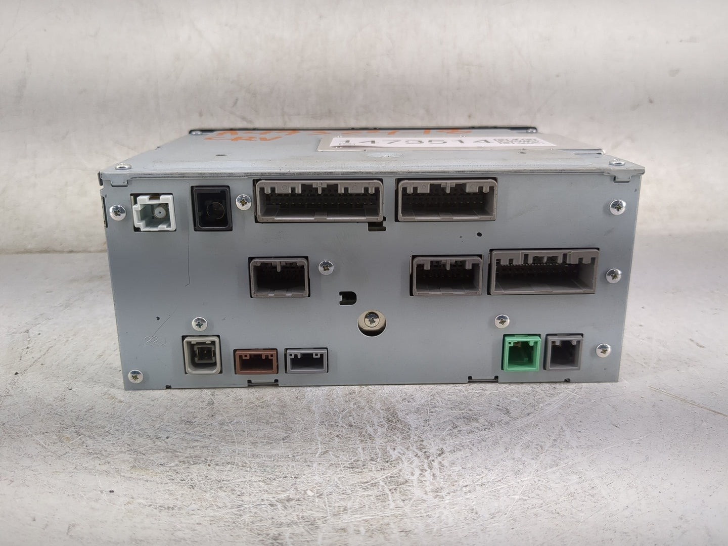 2018 Honda Cr-V Radio AM FM Cd Player Receiver Replacement P/N:NR-000 UH8CVM2-X, 3AFJ12, UJHNR000, 662K-NR000 Fits OEM Used 