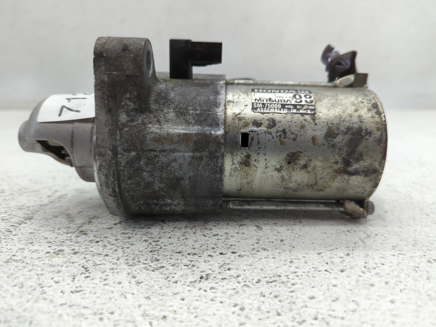 2020 Honda Cr-V Car Starter Motor Solenoid OEM P/N:SM-75009 Fits Fits 2016 2017 OEM Used Auto Parts - Oemusedautoparts1.com