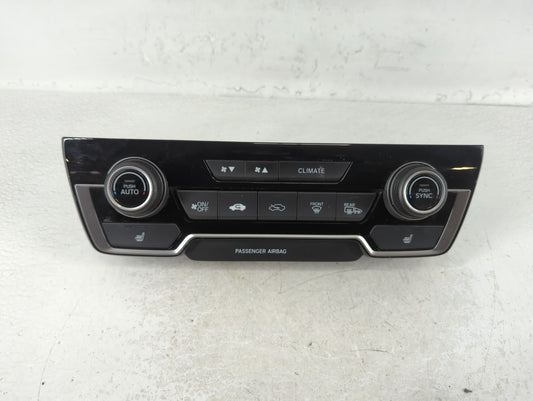 2017-2022 Honda Cr-V Climate Control Module Temperature AC/Heater Replacement P/N:28319161253 NH900L Fits OEM Used Auto Part