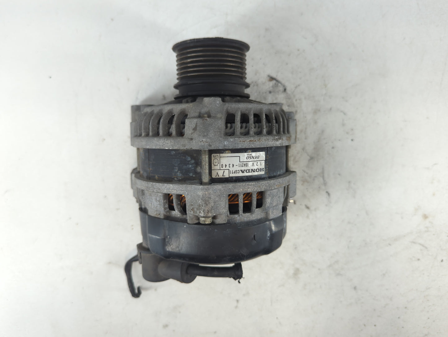 2020-2022 Honda Cr-V Alternator Replacement Generator Charging Assembly Engine OEM P/N:104211-4340 Fits OEM Used Auto Parts 