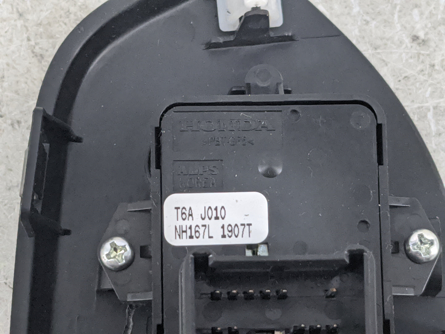 2018 Honda Crv Master Power Window Switch Replacement Driver Side Left P/N:35750-TLA-A01 T6A J010 Fits OEM Used Auto Parts -