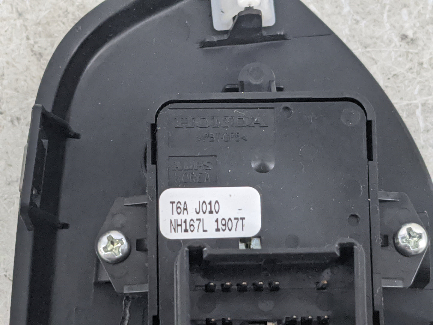 2018 Honda Crv Master Power Window Switch Replacement Driver Side Left P/N:35750-TLA-A01 T6A J010 Fits OEM Used Auto Parts -