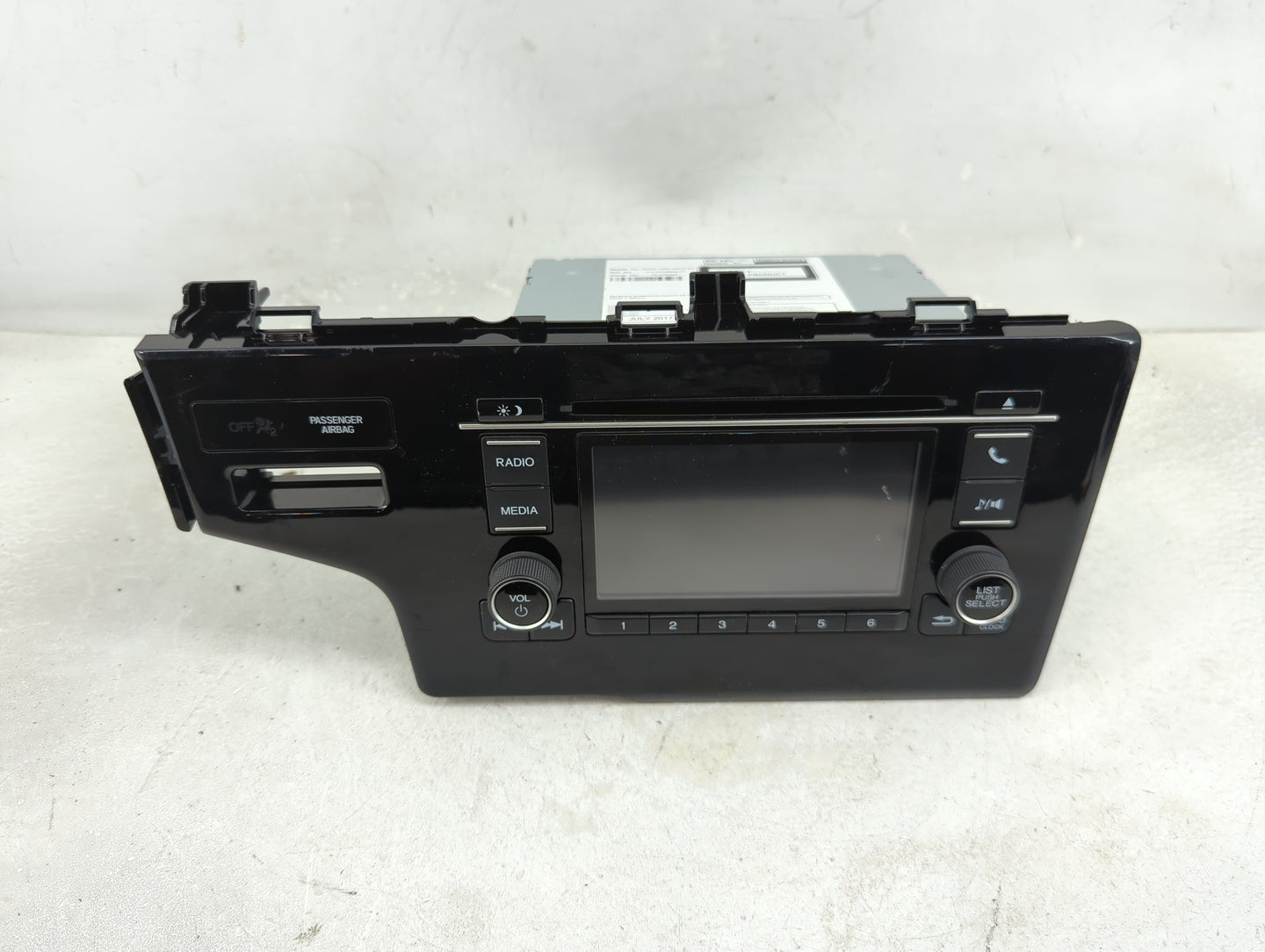 2018 Honda Fit Radio AM FM Cd Player Receiver Replacement P/N:39100-T5R-A912-M1 CV-CH36N2JX Fits OEM Used Auto Parts - Oemus
