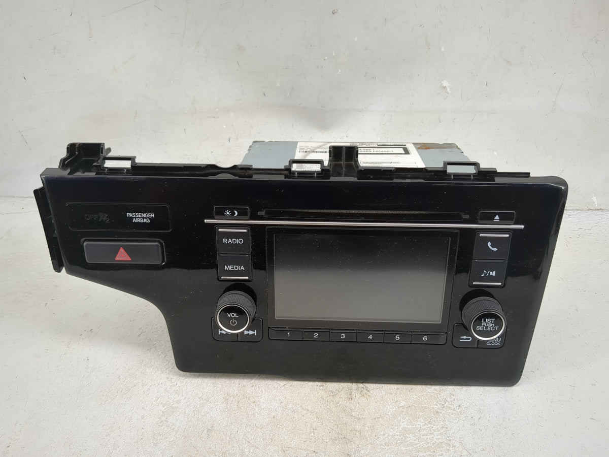 2015-2019 Honda Fit Radio AM FM Cd Player Receiver Replacement P/N:39100-T5R-A912-M1 CV-CH36N2JX Fits OEM Used Auto Parts - 