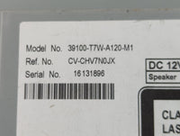 2018 Honda Hr-V Radio AM FM Cd Player Receiver Replacement P/N:39100-T7W-A110-M1 Fits OEM Used Auto Parts - Oemusedautoparts