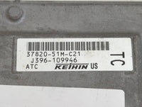2018 Honda Hr-V PCM Engine Control Computer ECU ECM PCU OEM P/N:J396-109946 37820-51M-C21 Fits OEM Used Auto Parts - Oemused