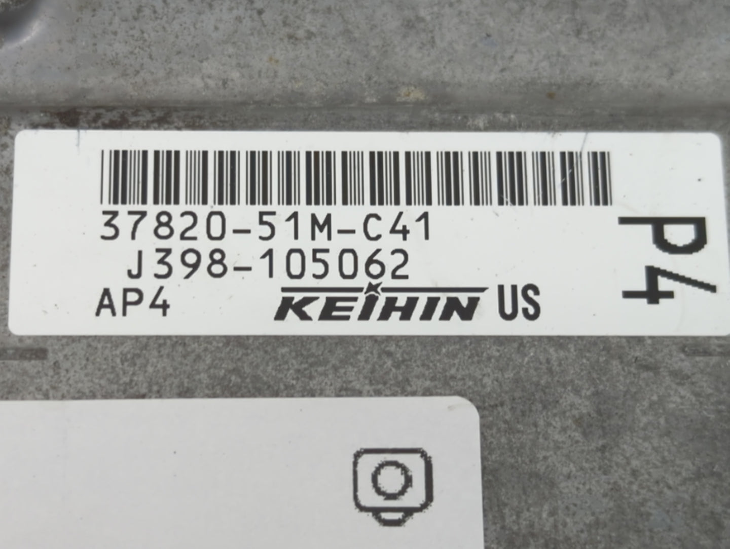 2018 Honda Hr-V PCM Engine Control Computer ECU ECM PCU OEM P/N:37820-51M-C41 Fits OEM Used Auto Parts - Oemusedautoparts1.c