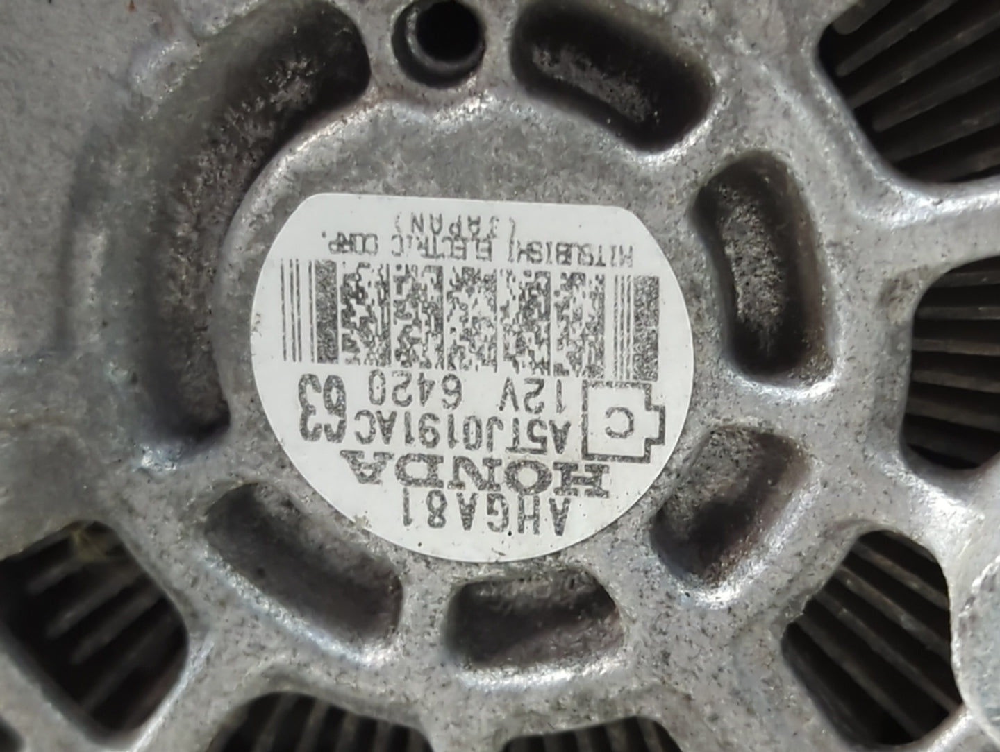 2016-2018 Honda Hr-V Alternator Replacement Generator Charging Assembly Engine OEM P/N:A5TJ0191AC Fits OEM Used Auto Parts -