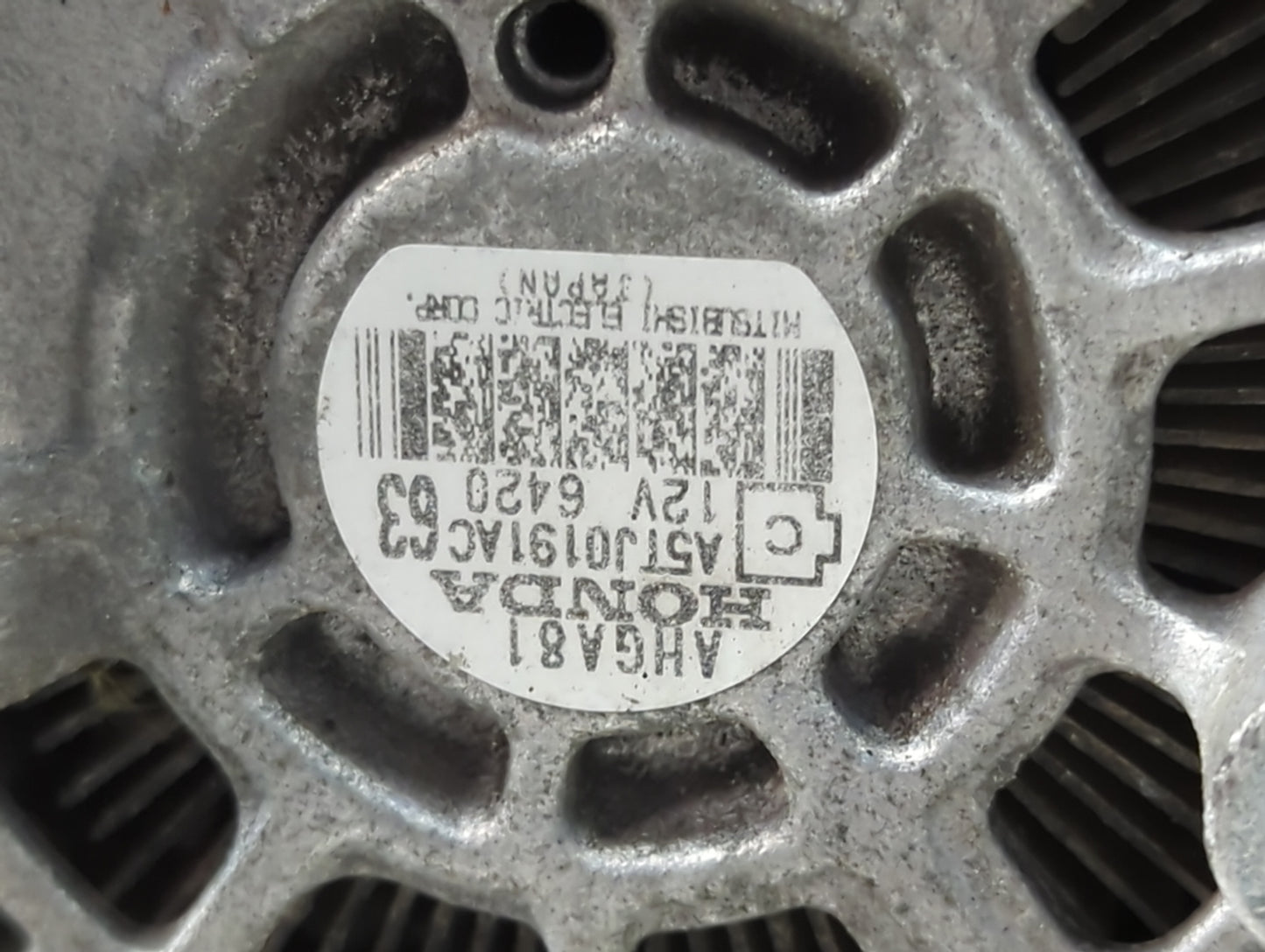 2016-2018 Honda Hr-V Alternator Replacement Generator Charging Assembly Engine OEM P/N:A5TJ0191AC Fits OEM Used Auto Parts -