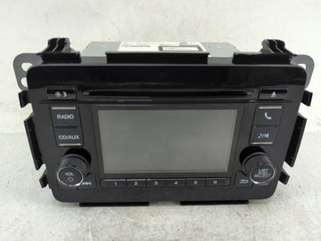 2018 Honda Hr-V Radio AM FM Cd Player Receiver Replacement P/N:39100-T7W-A110-M1 Fits OEM Used Auto Parts - Oemusedautoparts