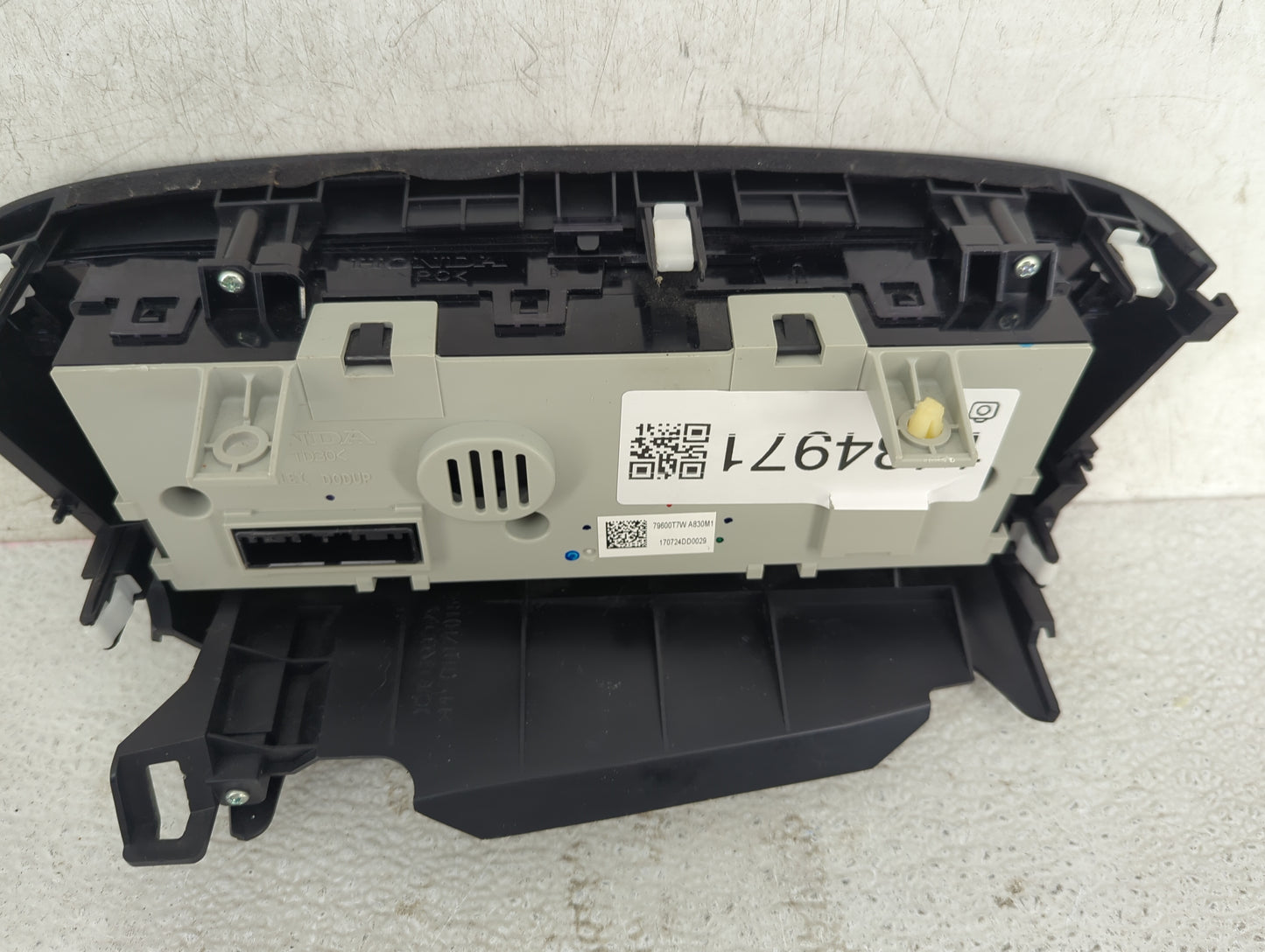 2016-2022 Honda Hr-V Climate Control Module Temperature AC/Heater Replacement P/N:79600T7WA830M1 Fits OEM Used Auto Parts - 
