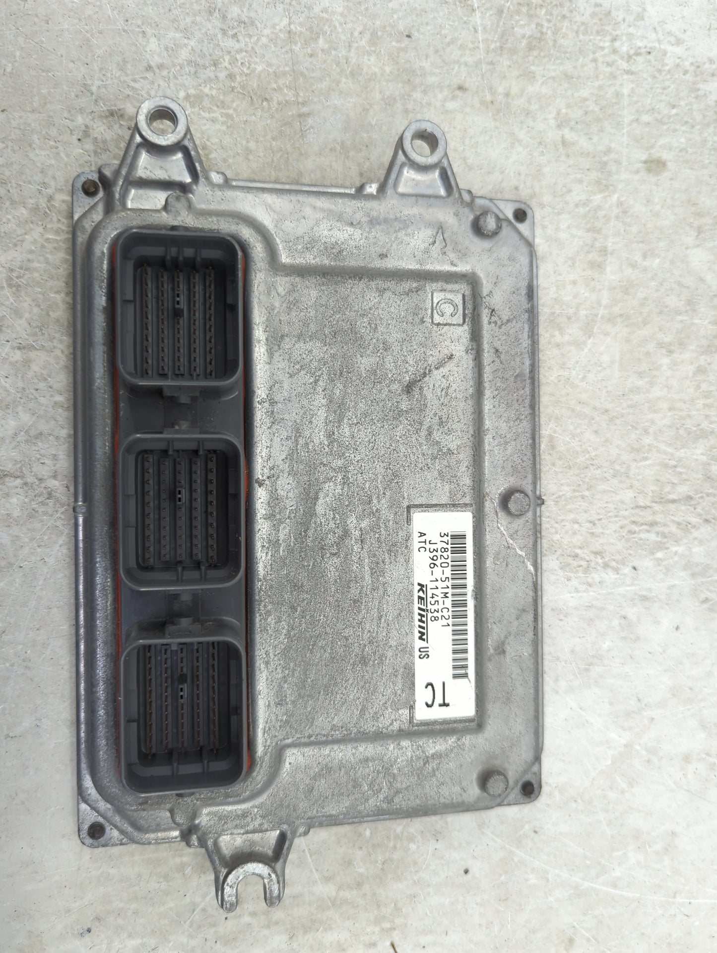 2018 Honda Hr-V PCM Engine Control Computer ECU ECM PCU OEM P/N:37820-51M-C21 J396-114538 Fits OEM Used Auto Parts - Oemused