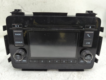 2018 Honda Hr-V Radio AM FM Cd Player Receiver Replacement P/N:39100-T7W-A120-M1 CV-CHV7N0JX Fits OEM Used Auto Parts - Oemu