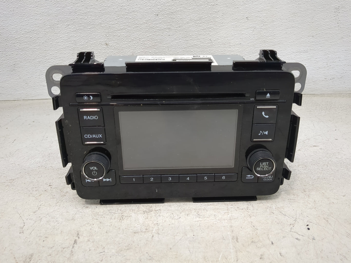 2018 Honda Hr-V Radio AM FM Cd Player Receiver Replacement P/N:39100-T7W-A110-M1 CV-CHV7N0JX Fits OEM Used Auto Parts - Oemu
