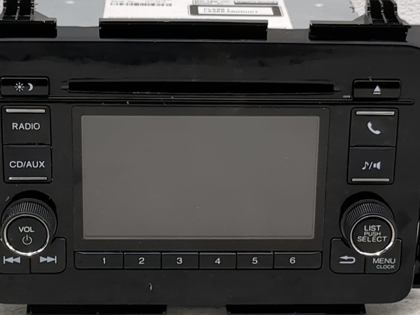 2018 Honda Hr-V Radio AM FM Cd Player Receiver Replacement P/N:39100-T7W-A110-M1 CV-CHV7N0JX Fits OEM Used Auto Parts - Oemu