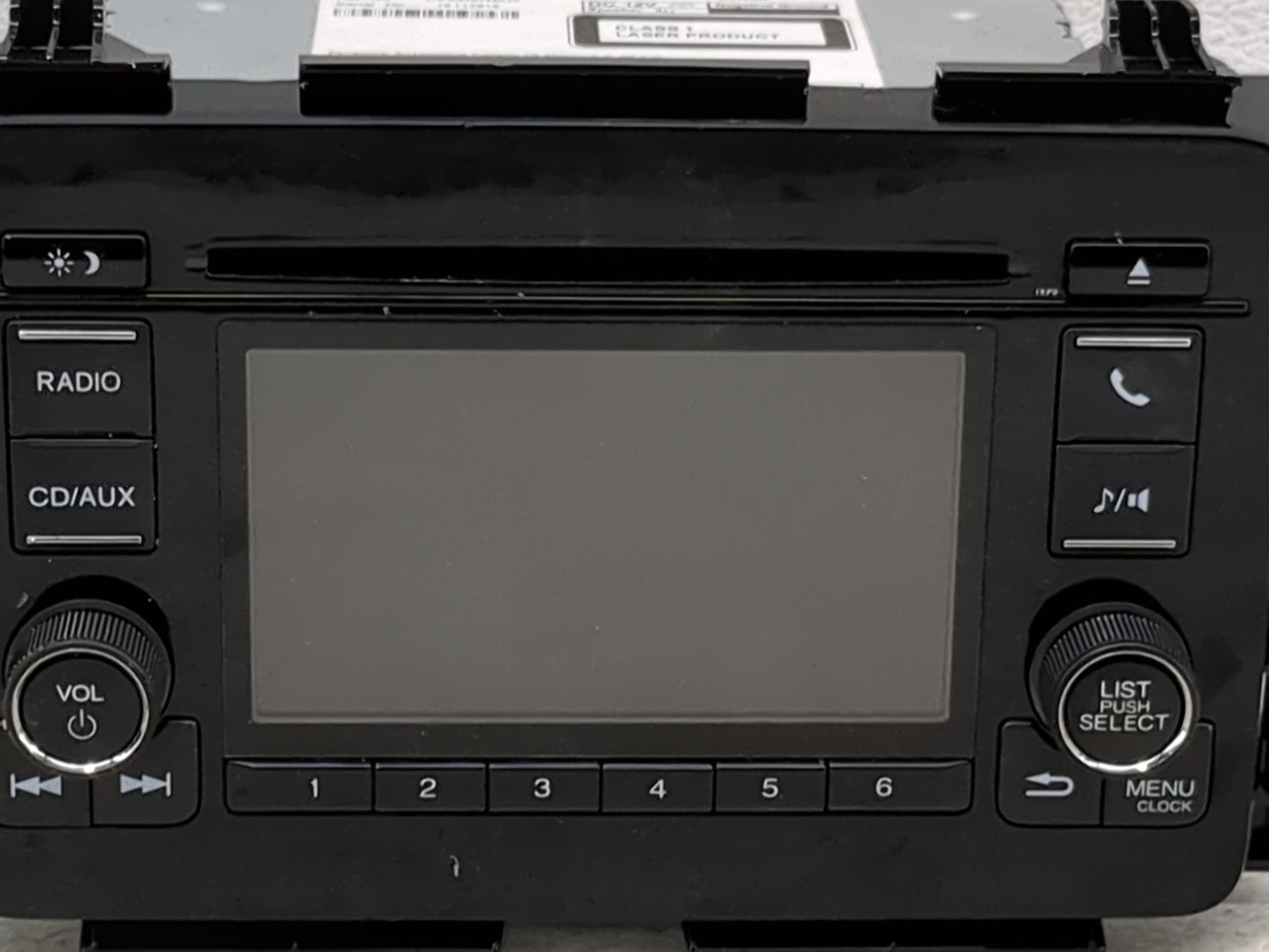 2018 Honda Hr-V Radio AM FM Cd Player Receiver Replacement P/N:39100-T7W-A110-M1 CV-CHV7N0JX Fits OEM Used Auto Parts - Oemu