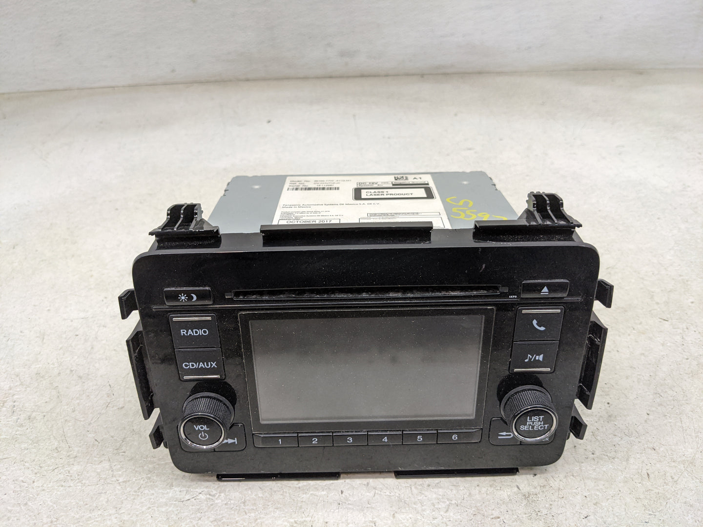2018 Honda Hr-V Radio AM FM Cd Player Receiver Replacement P/N:39100-T7W-A110-M1 CV-CHV7N0JX, RK0F08000TN, 5119A-FC6000TN Fi