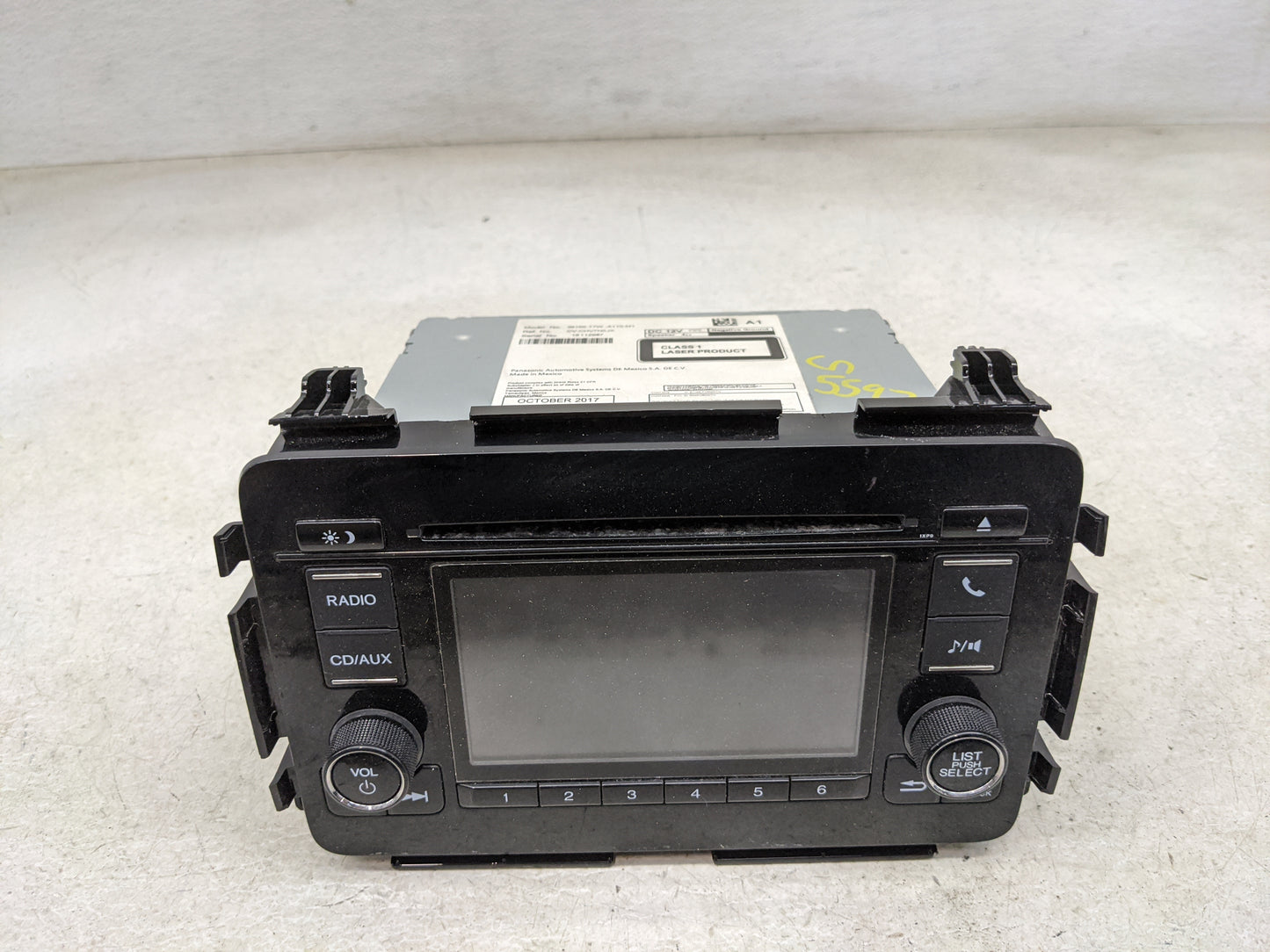 2018 Honda Hr-V Radio AM FM Cd Player Receiver Replacement P/N:39100-T7W-A110-M1 CV-CHV7N0JX, RK0F08000TN, 5119A-FC6000TN Fi