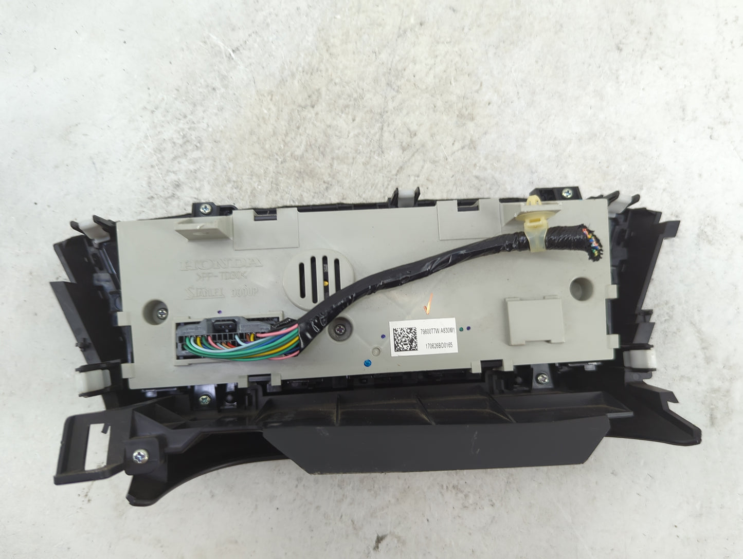 2016-2022 Honda Hr-V Climate Control Module Temperature AC/Heater Replacement P/N:79600T7W A830M1 Fits OEM Used Auto Parts -