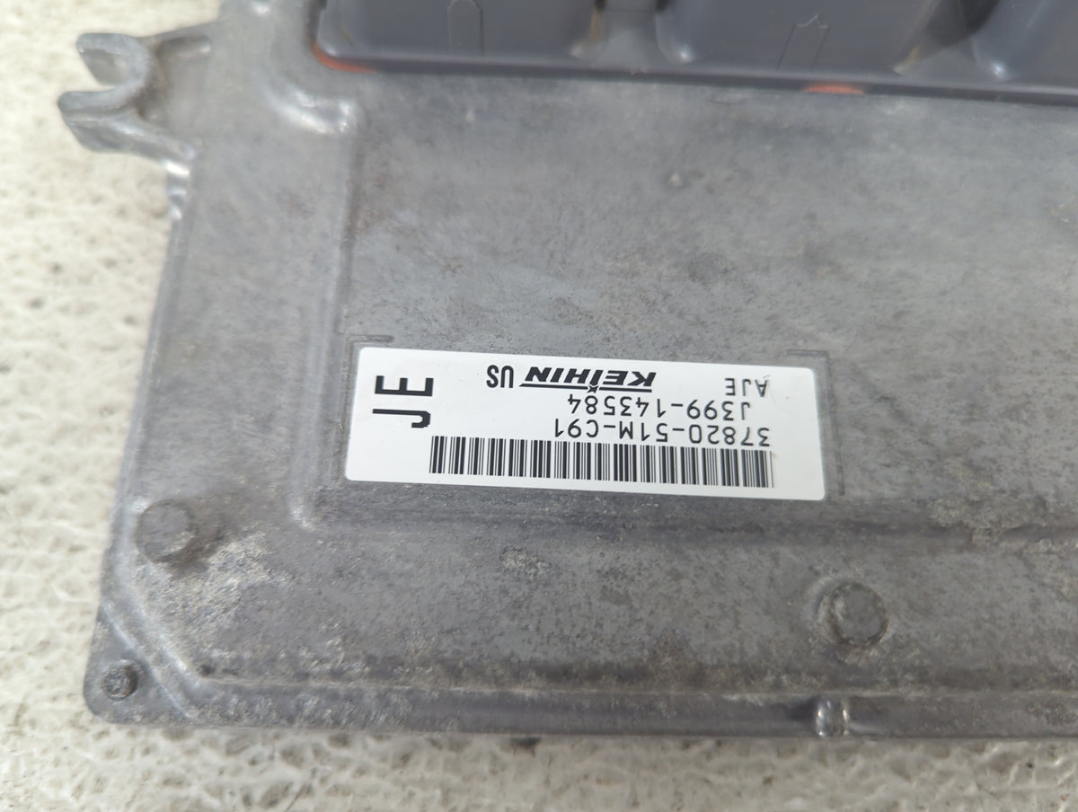 2018 Honda Hr-V PCM Engine Control Computer ECU ECM PCU OEM P/N:37820-51M-C91 J399-143584 Fits OEM Used Auto Parts - Oemused
