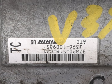 2018 Honda Hr-V PCM Engine Control Computer ECU ECM PCU OEM P/N:37820-51M-C21 J396-100983 OEM Used Auto Parts