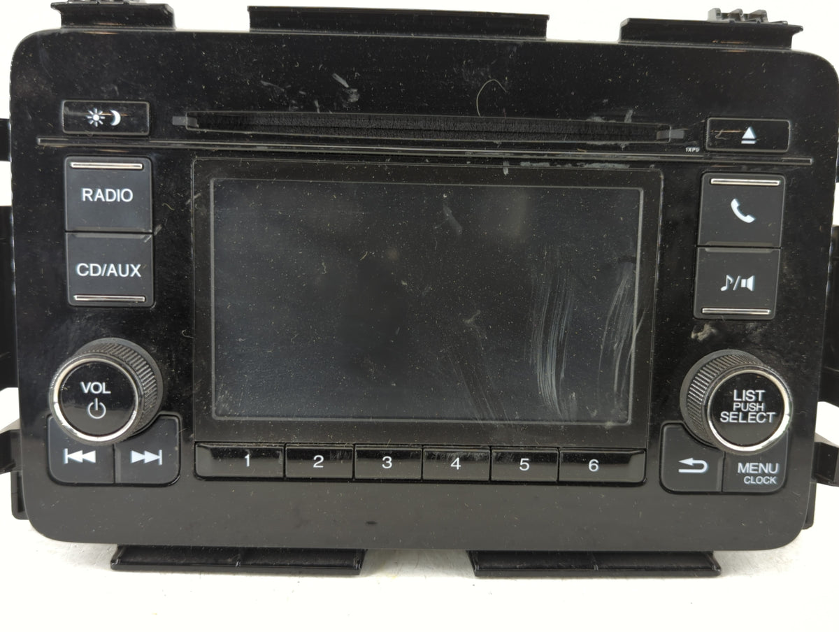 2018-2018 Honda Hr-v Am Fm Cd Player Radio Receiver 548962 - Oemusedautoparts1.com