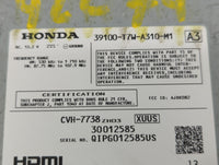 2018-2018 Honda Hr-v Am Fm Cd Player Radio Receiver - Oemusedautoparts1.com