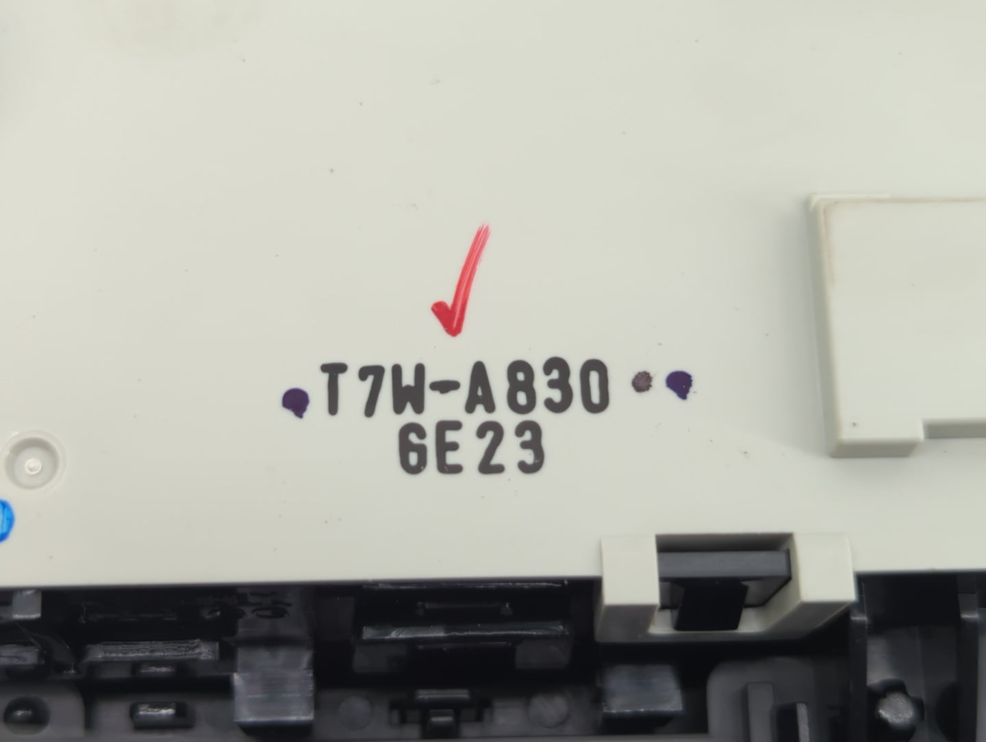 2016-2022 Honda Hr-V Climate Control Module Temperature AC/Heater Replacement P/N:T7W-A830 6E23 Fits OEM Used Auto Parts - O