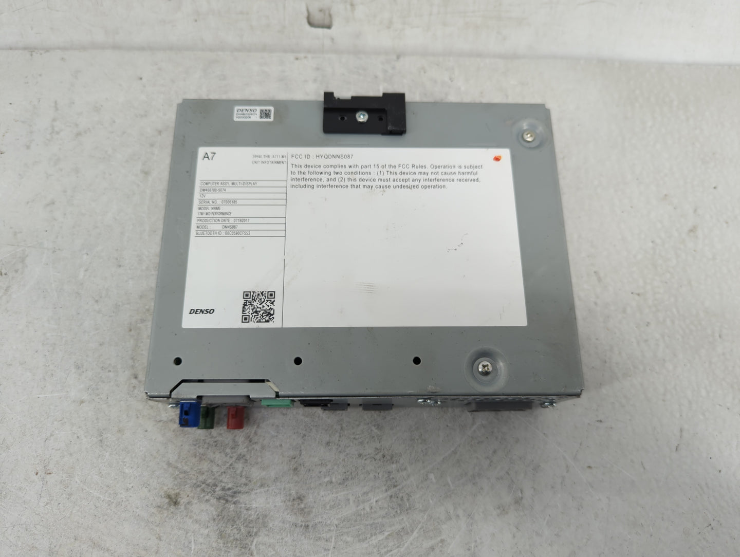 2018 Honda Odyssey Radio AM FM Cd Player Receiver Replacement P/N:39540-THR-A711-M1 Fits OEM Used Auto Parts - Oemusedautopa
