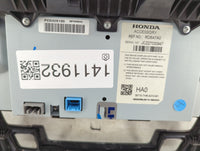 2018 Honda Odyssey Radio AM FM Cd Player Receiver Replacement P/N:39710-THR-A010-M1 Fits OEM Used Auto Parts - Oemusedautopa