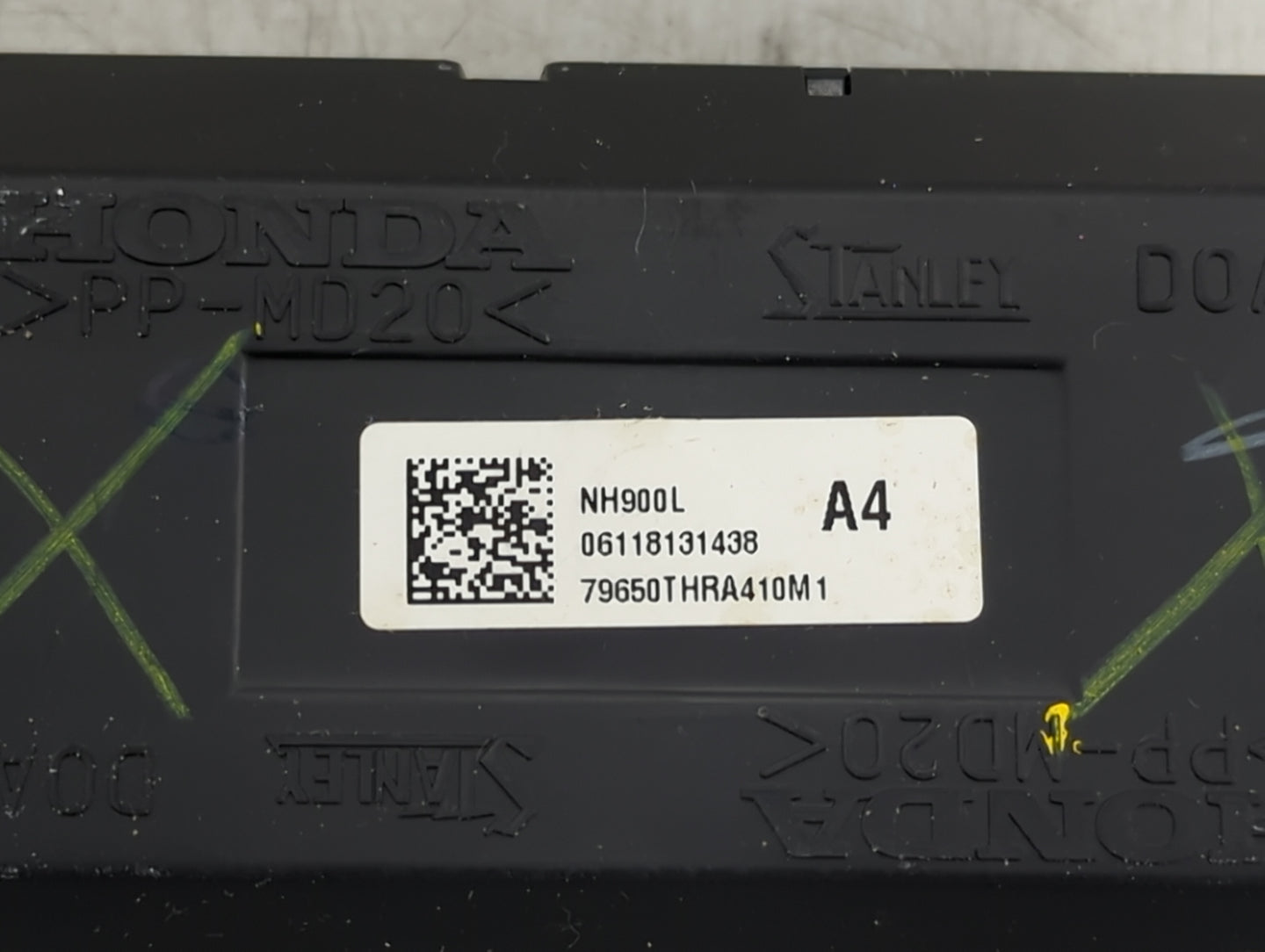 2018 Honda Odyssey Climate Control Module Temperature AC/Heater Replacement P/N:79650THRA410M1 Fits OEM Used Auto Parts - Oe