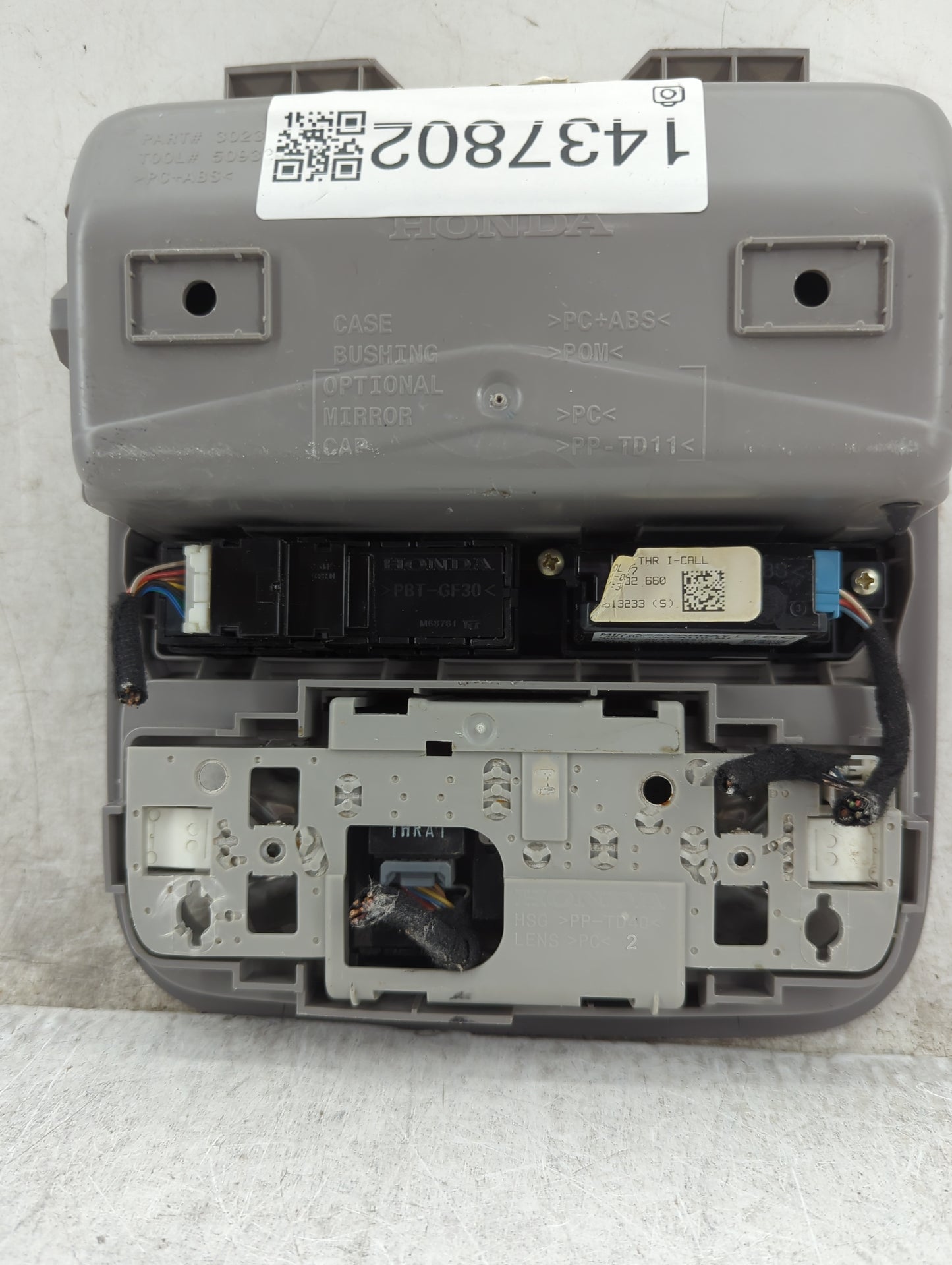 2018 Honda Odyssey Overhead Roof Console - Oemusedautoparts1.com