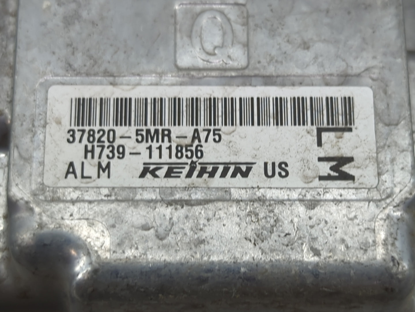 2018 Honda Odyssey PCM Engine Control Computer ECU ECM PCU OEM P/N:37820-5MR-A75 H739-111856 Fits OEM Used Auto Parts - Oemu
