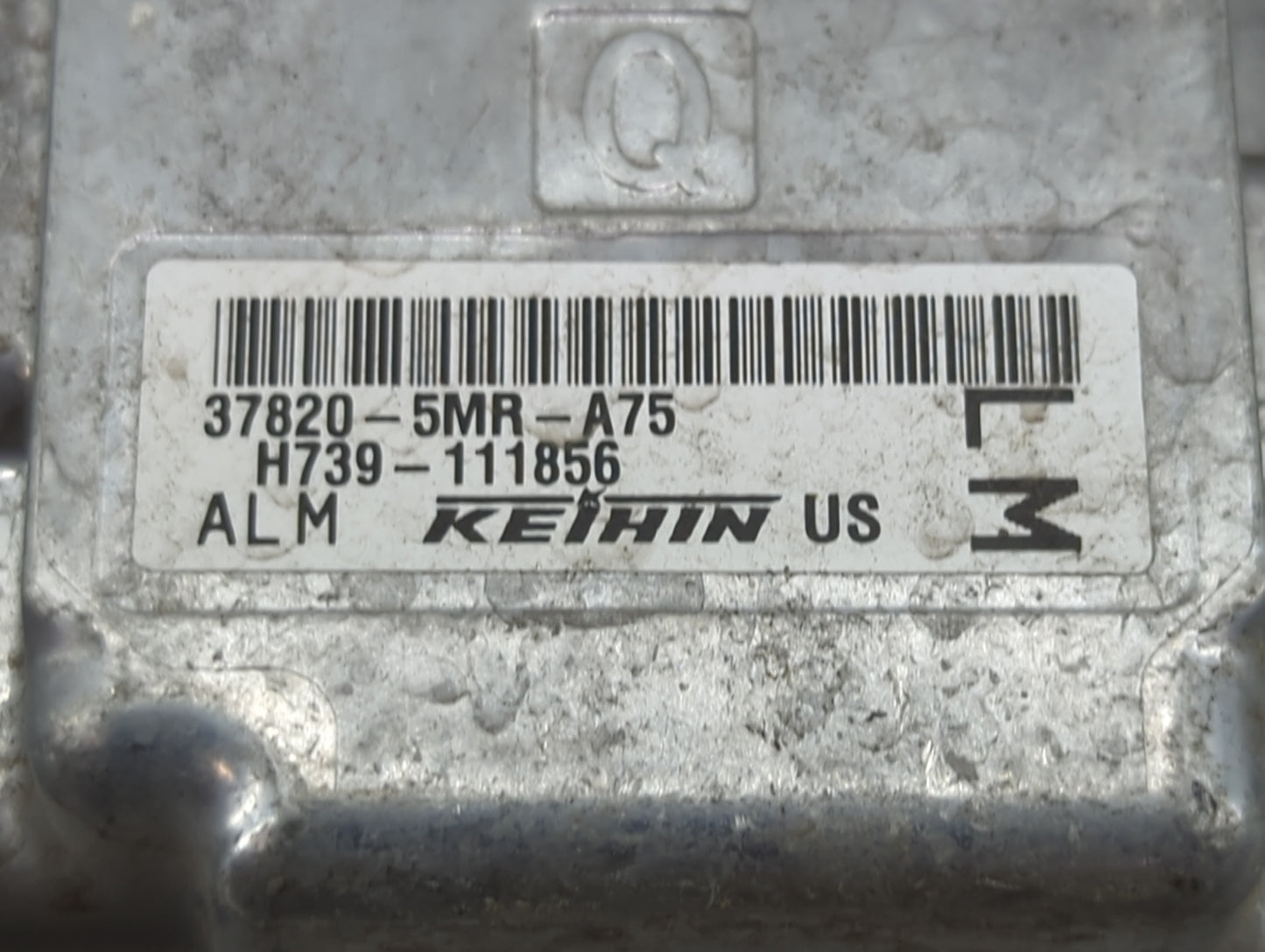2018 Honda Odyssey PCM Engine Control Computer ECU ECM PCU OEM P/N:37820-5MR-A75 H739-111856 Fits OEM Used Auto Parts - Oemu