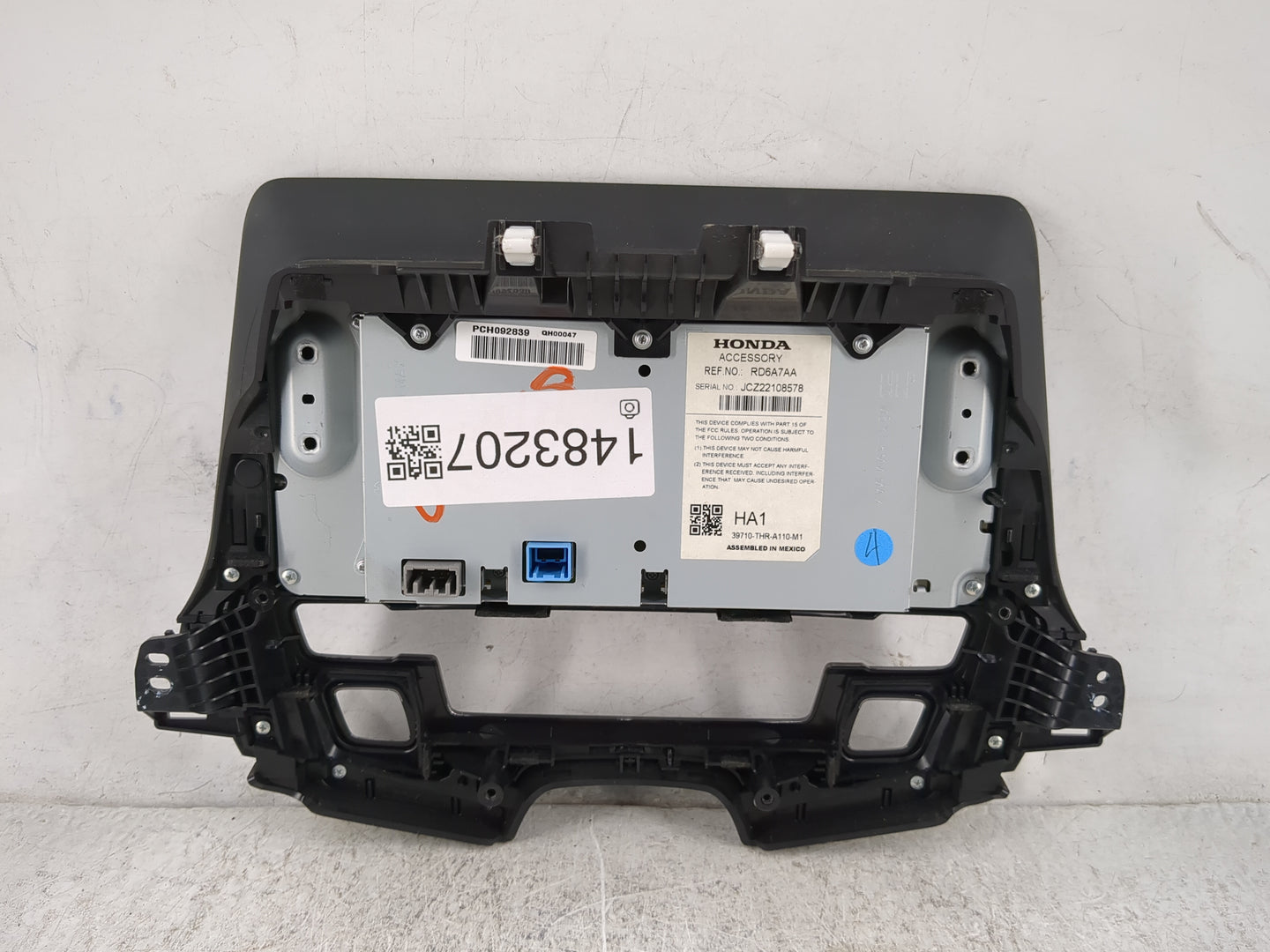 2018 Honda Odyssey Information Display Screen 1483207 - Oemusedautoparts1.com