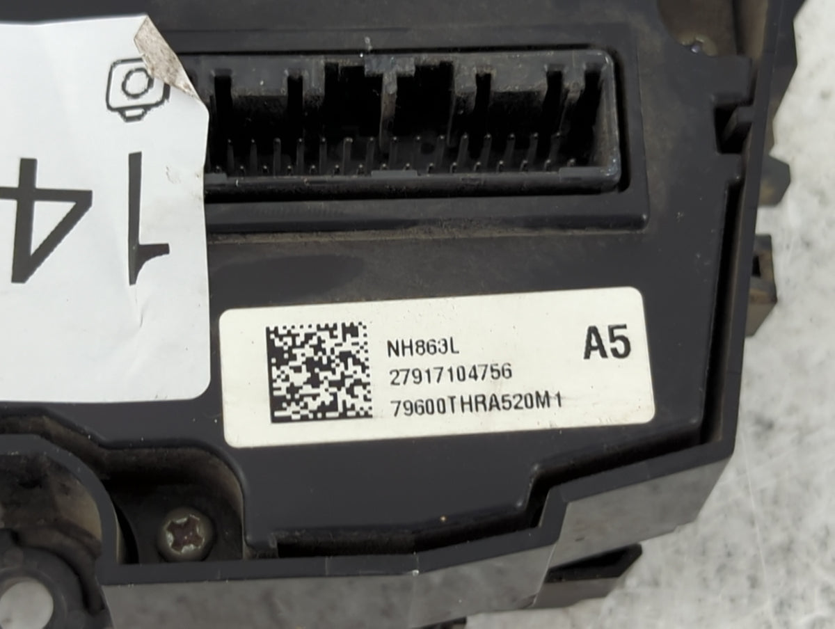 2018-2019 Honda Odyssey Climate Control Module Temperature AC/Heater Replacement P/N:79600THRA520M1 27917104756 Fits OEM Use
