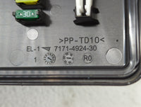 2018 Honda Odyssey Fusebox Fuse Box Panel Relay Module P/N:7171-4924-40 Fits OEM Used Auto Parts - Oemusedautoparts1.com