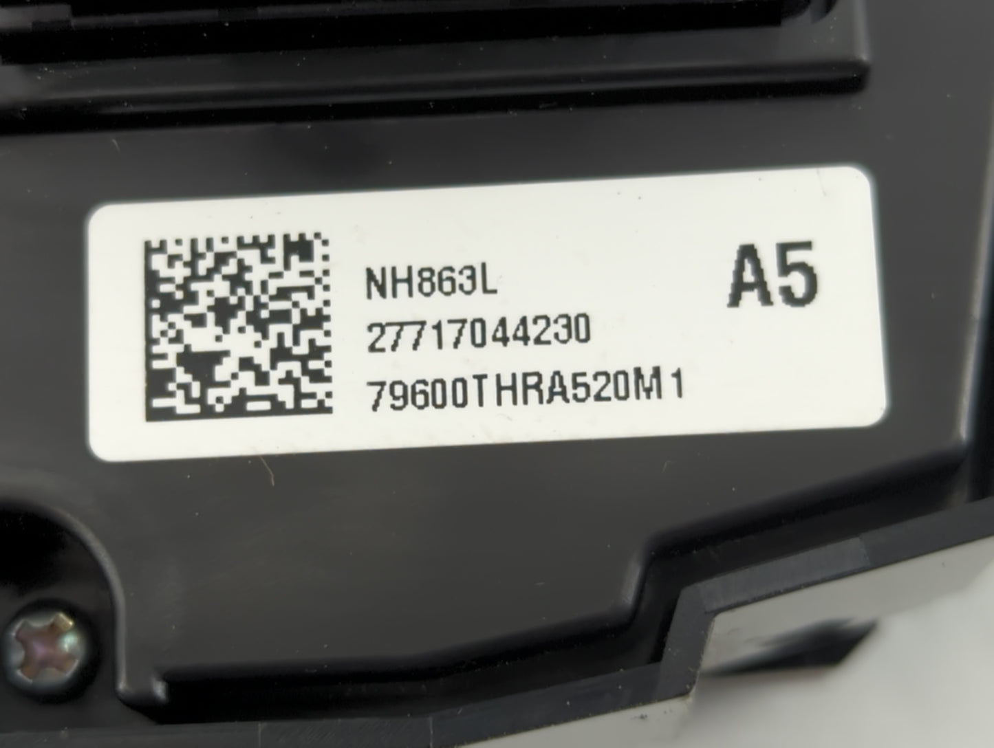 2018 Honda Odyssey Climate Control Module Temperature AC/Heater Replacement P/N:79600THRA520M1 Fits OEM Used Auto Parts - Oe