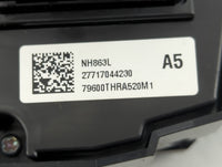 2018 Honda Odyssey Climate Control Module Temperature AC/Heater Replacement P/N:79600THRA520M1 Fits OEM Used Auto Parts - Oe