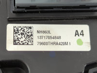 2018 Honda Odyssey Radio AM FM Cd Player Receiver Replacement P/N:79600THRA420M1 13717054848 Fits OEM Used Auto Parts - Oemu
