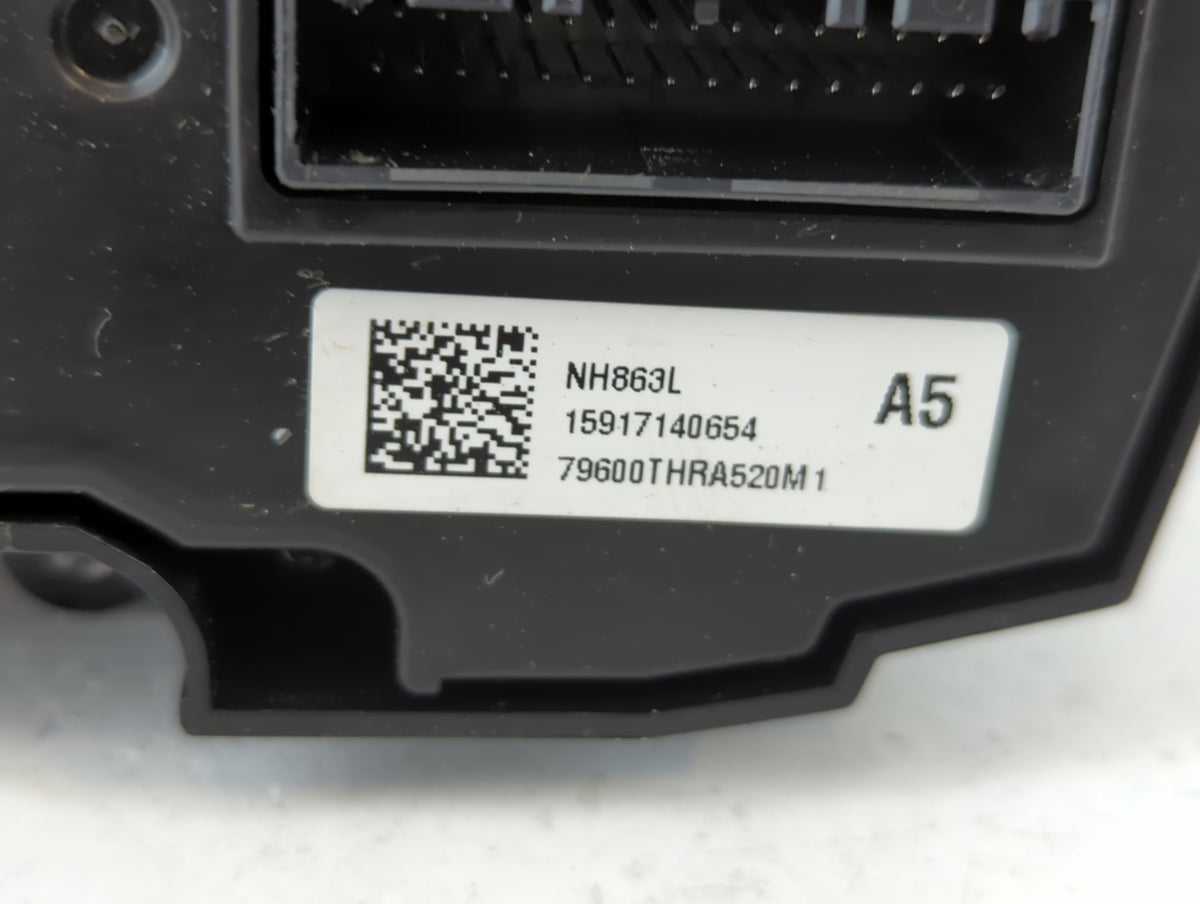 2018-2019 Honda Odyssey Climate Control Module Temperature AC/Heater Replacement P/N:15917140654 Fits Fits 2018 2019 OEM Use