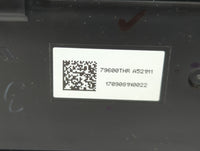 2018 Honda Odyssey Climate Control Module Temperature AC/Heater Replacement P/N:79600THR A521M1 Fits OEM Used Auto Parts - O