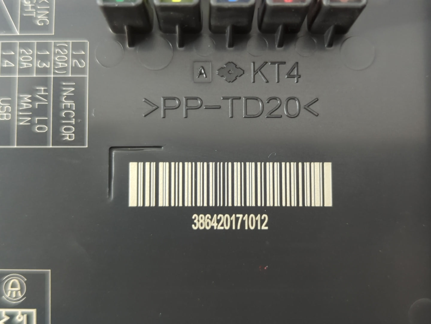 2016-2018 Honda Pilot Fusebox Fuse Box Panel Relay Module P/N:386420171012 Fits Fits 2016 2017 2018 OEM Used Auto Parts - Oe