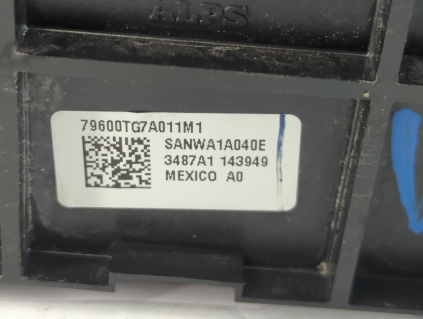 2016-2018 Honda Pilot Climate Control Module Temperature AC/Heater Replacement P/N:79600TG7A011M Fits Fits 2016 2017 2018 OE