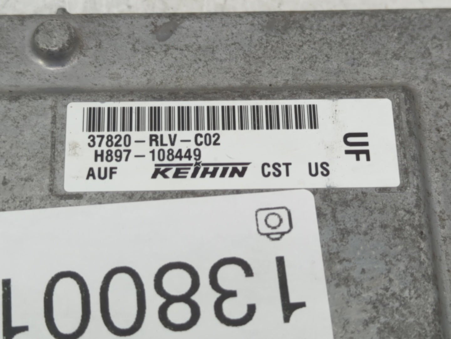2017-2019 Honda Pilot PCM Engine Control Computer ECU ECM PCU OEM P/N:37820-RLV-C02 Fits Fits 2017 2018 2019 OEM Used Auto P