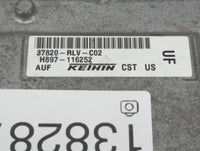 2017-2019 Honda Pilot PCM Engine Control Computer ECU ECM PCU OEM P/N:37820-RLV-C02 Fits Fits 2017 2018 2019 OEM Used Auto P